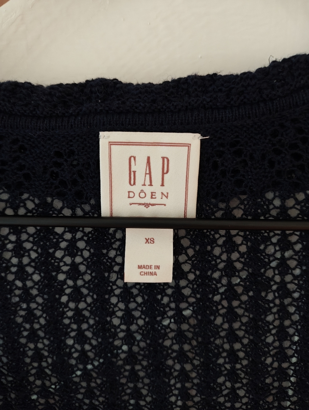 Doen X Gap Pointelle Cardigan - Picture 2 of 3